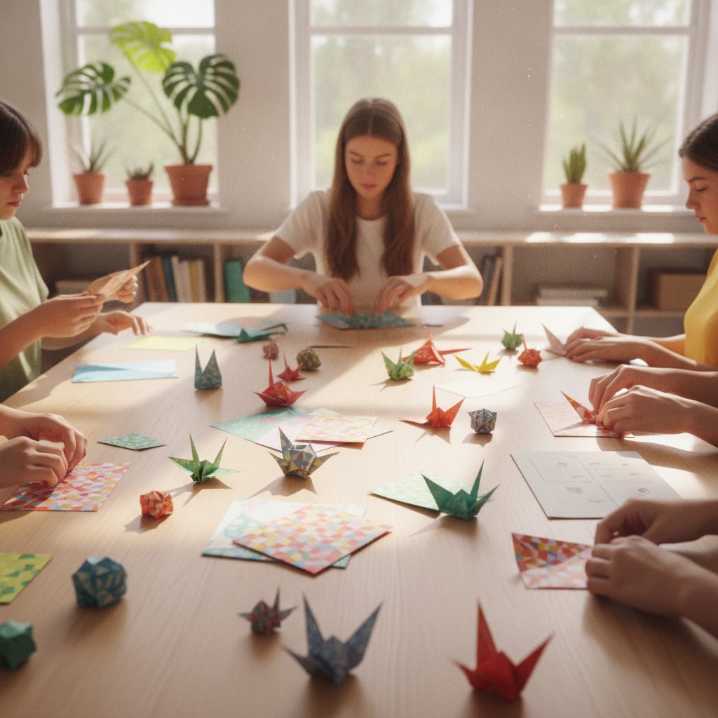 Origami courses at Quwupu studio